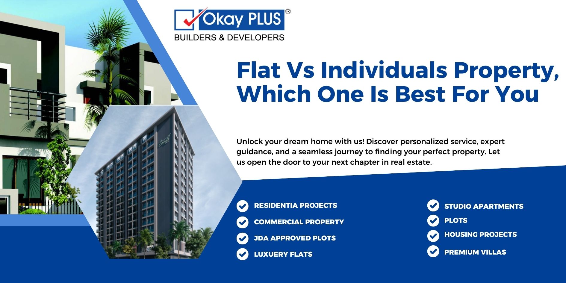 Flat Vs Individuals Property, Which One Is Best For You