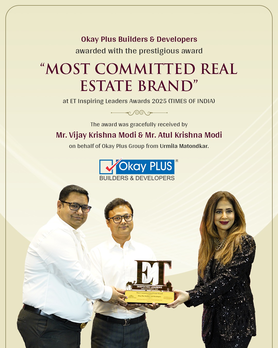 ET Inspiring Leaders Awards 2025 (Times Of India)