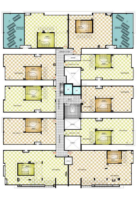 Fourth Floor Plan