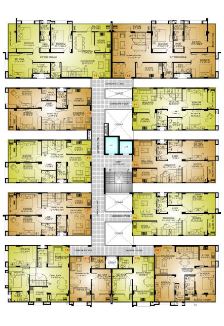 Fourth Floor Plan