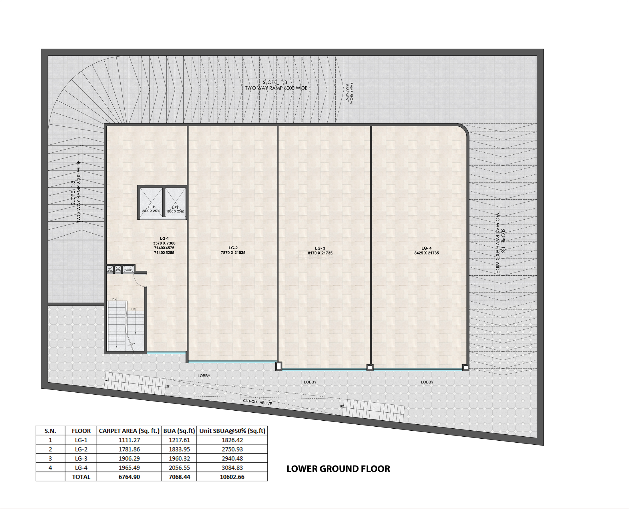 Lower Ground Floor Plan