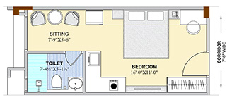 STUDIO UNIT PLAN