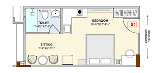 STUDIO UNIT PLAN