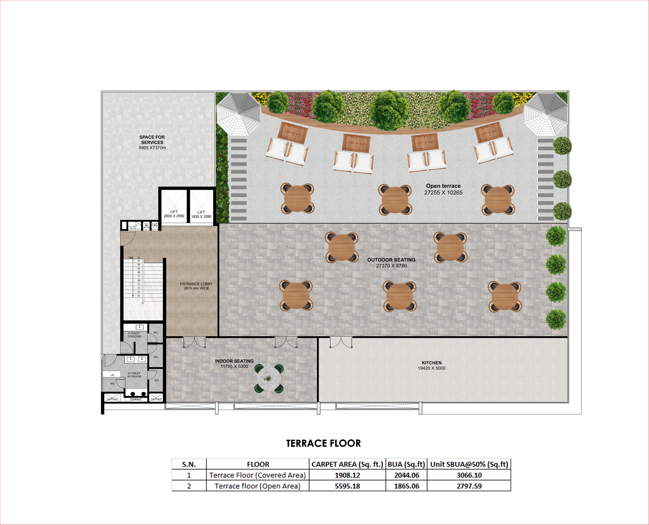 Terrace Plan