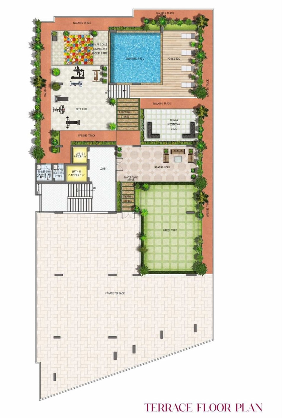 Terrace Floor Plan